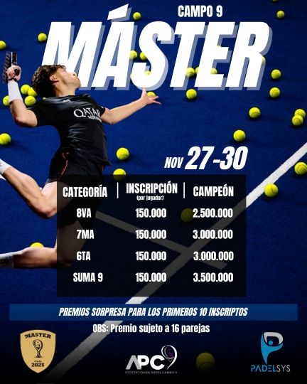 CAMPO 9 MASTER
